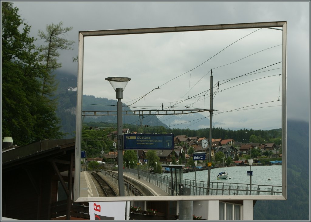 Der Bahnhof Brienz aus einer etwas anderen Sicht.
1. Juni 2012
