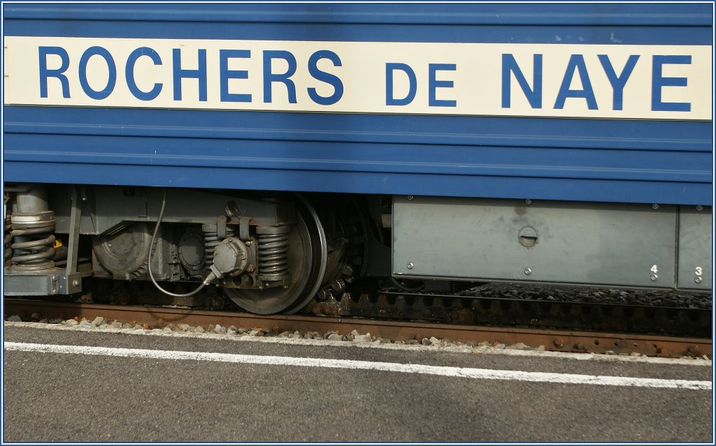 Die Rochers de Naye Bahn zeigt ihre Zhne.
23. Dez. 2013