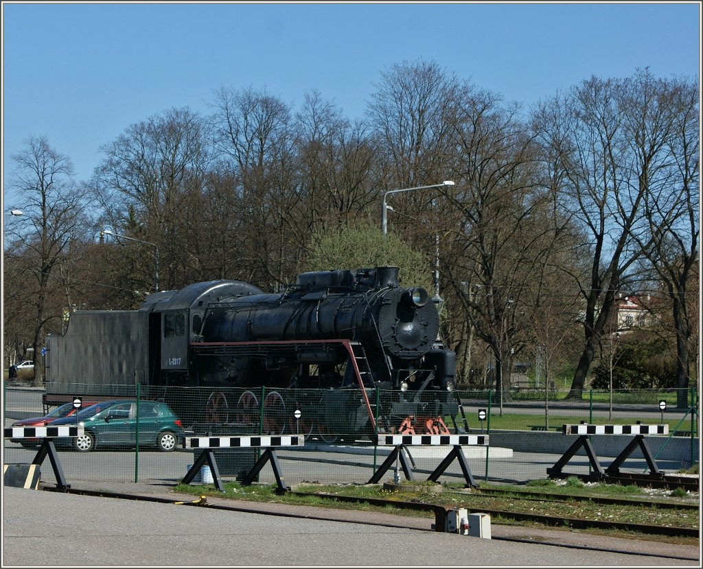 Die russische Dampflokomotive L-2317 steht als Denkmal in Tallinn.
(01.05.2012)