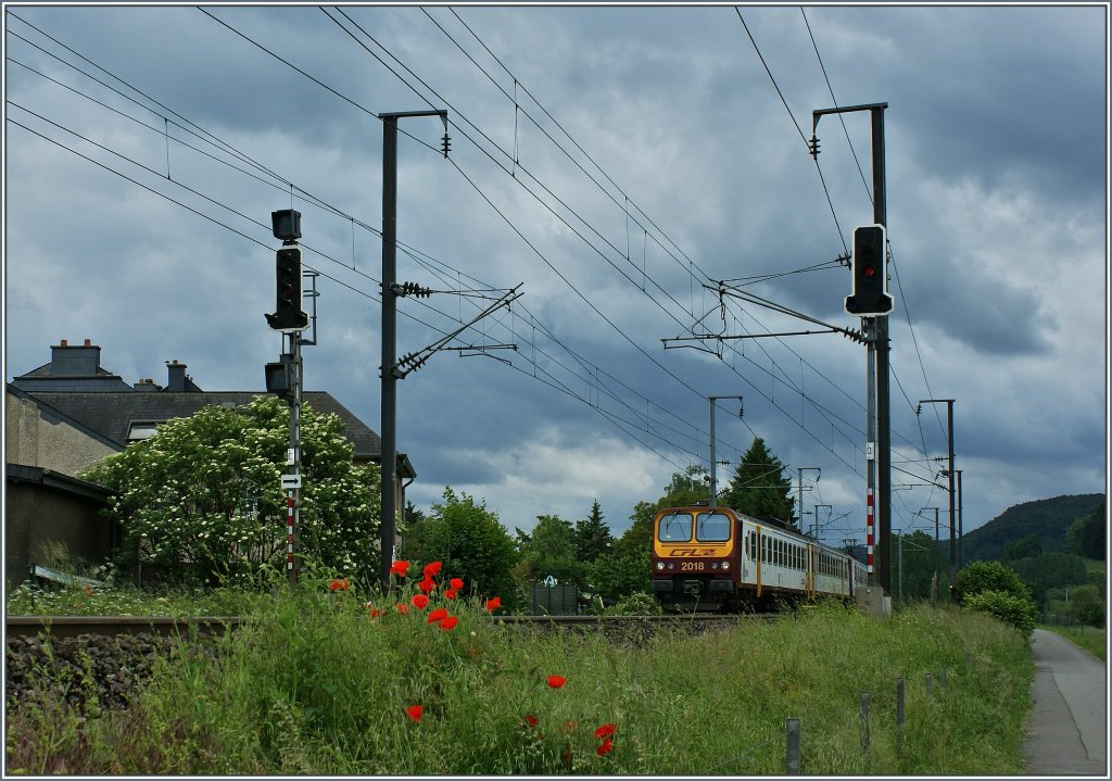 Zwei  Z2  erreichen in Krze Mersch.
(15.06.2013)