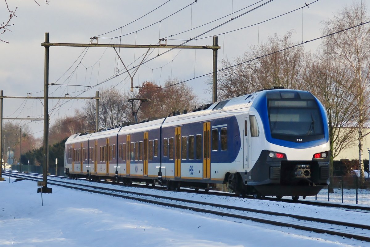 Am 11 Dezember 2017 verlässt NS 2206 Wijchen. 