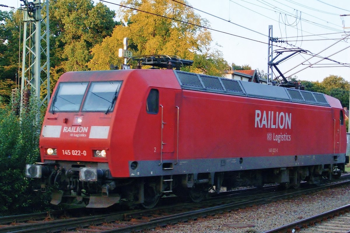 Am 3 September 2007 lauft 145 022 um in Bad Bentheim.