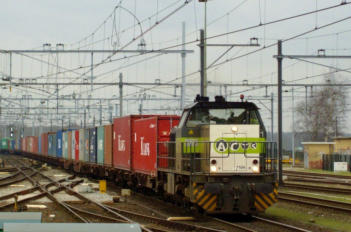 Am 8 Februar 2008 war ACTS 7104 mit ein KLV in ´s Hertogenbosch.