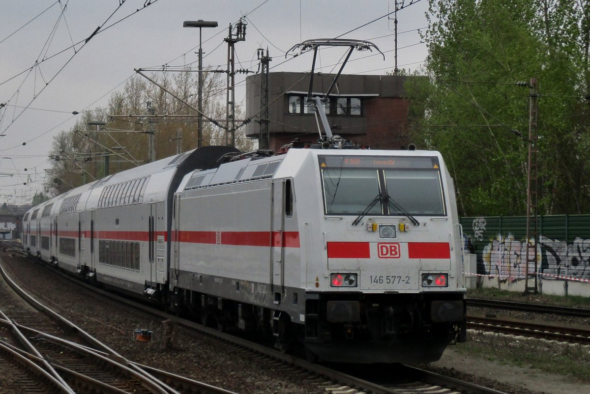Am grauen 10 April 2017 verlässt 146 577 Braunschweig. 