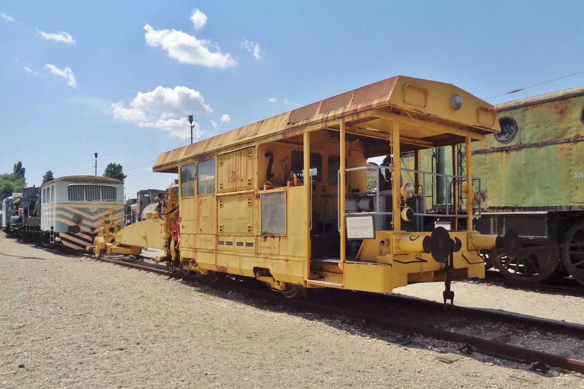 ASA-04 steht am 12 Mai 2018 ins Eisenbahnmuseum Budapest.