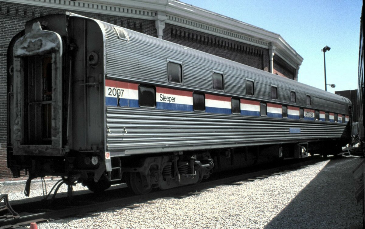 Baltimore & Ohio Museum Amtrak Schlafwagen No.2097 Baltimore 28.05.1999.