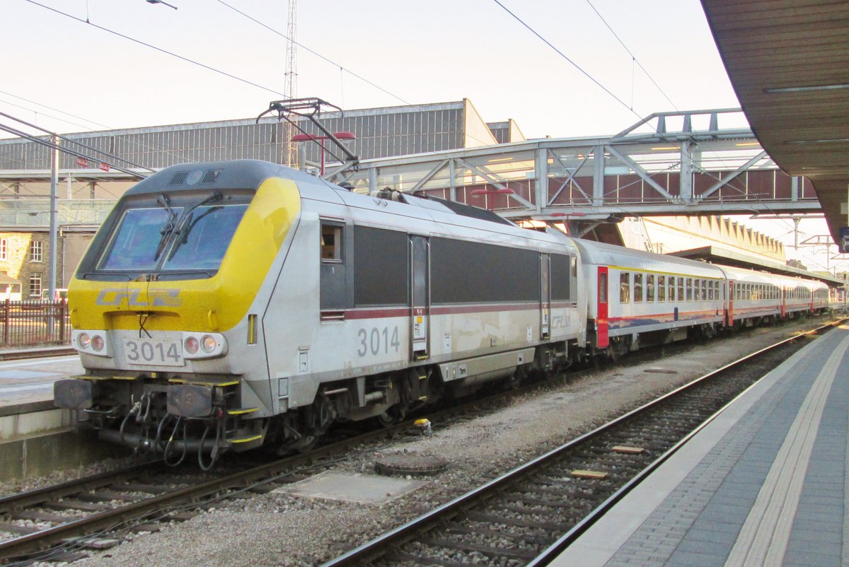 CFL 3014 steht am 8 Juni 2015 in Luxembourg.