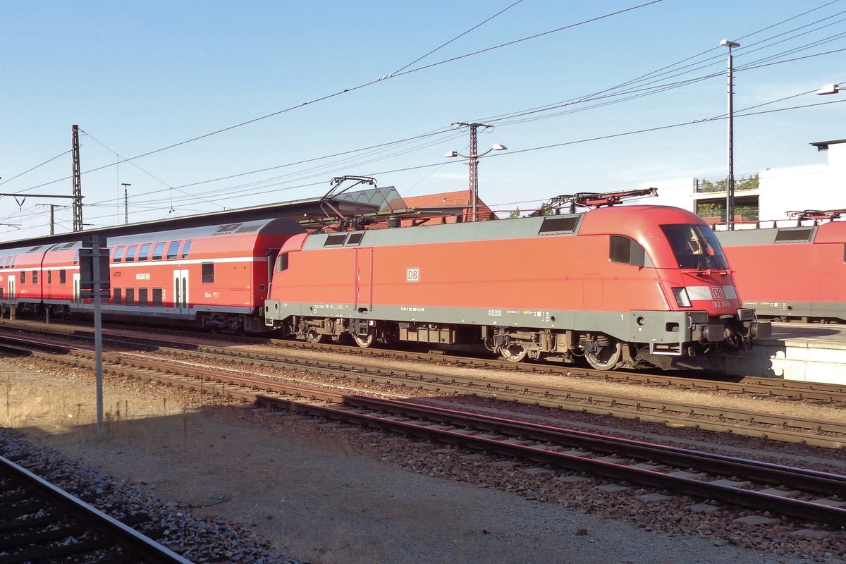 DB 182 008 steht am 18 September 2018 in Frankfurt (Oder).
