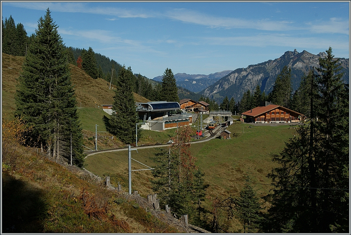 Die Station Winteregg im Herbst.
24. Okt. 2013