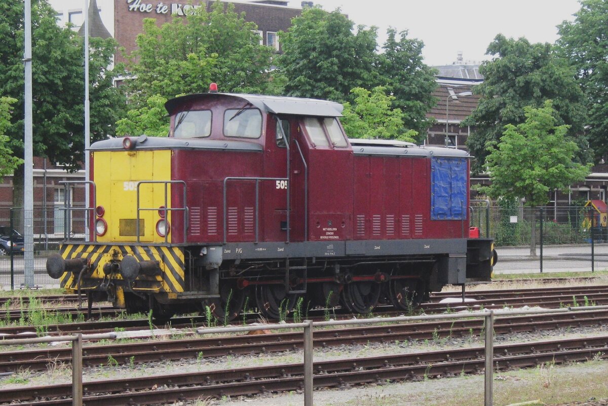 EETC 505 steht am 20 Jului 2012 in 's-Hertogenbosch. 