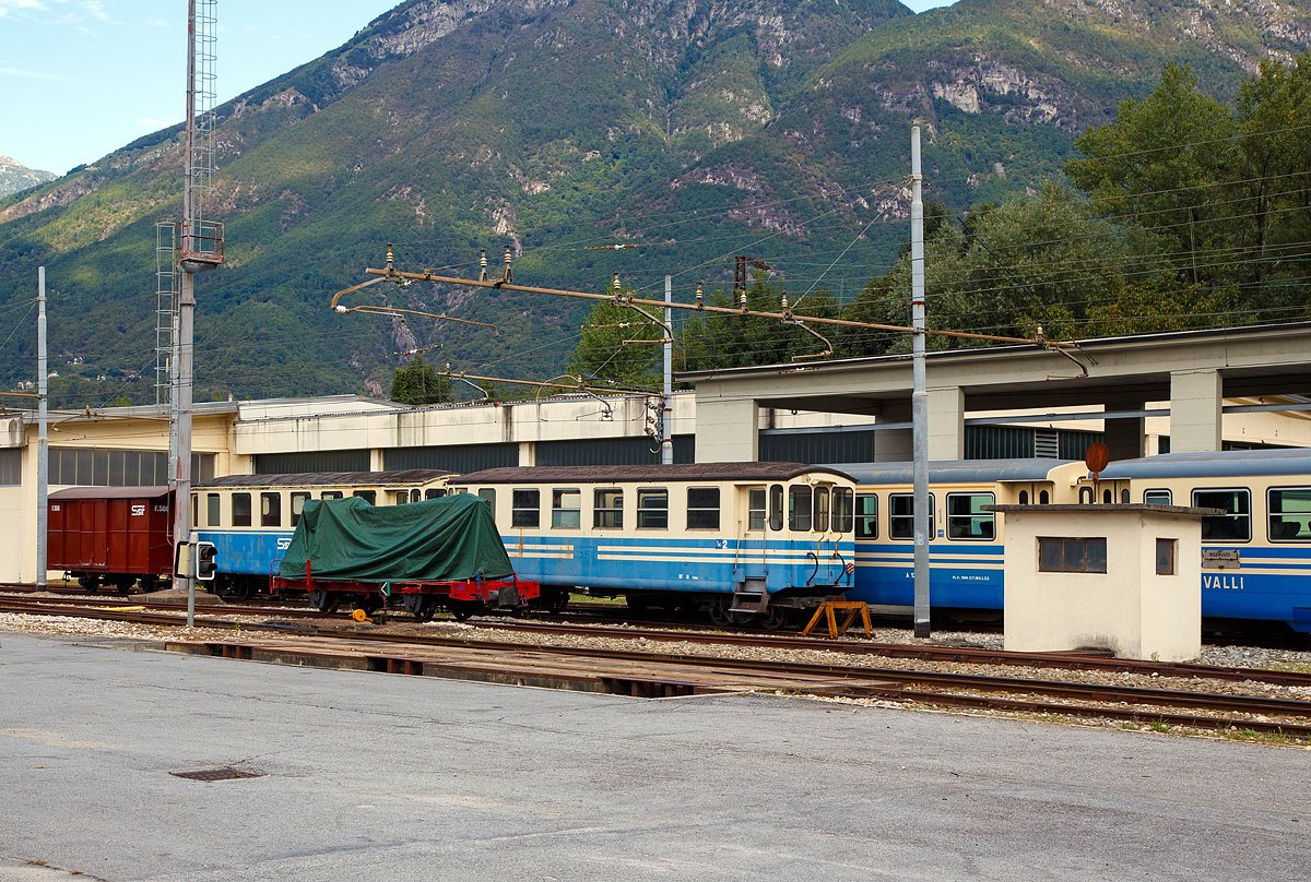 
Ein Blick ins Depot der SSIF (Società subalpina di imprese ferroviarie) in Domodossola.