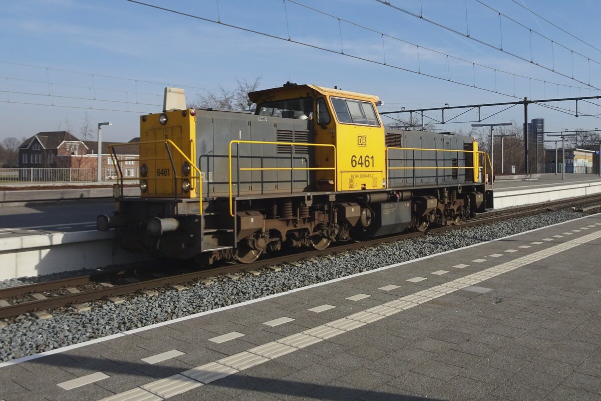 Ex-NS 6461 lauft am 15 Februari 2023 um in Blerick.
