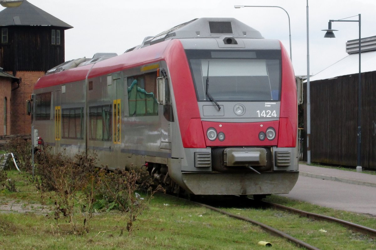 Itino 1424 steht abgestellt in Linkoping am 13 September 2015.