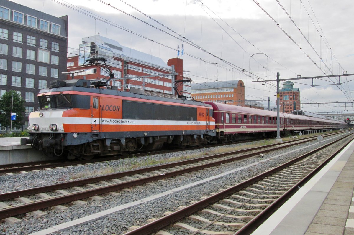 Myxtery Sonderzug mit LOCON 9902 steht an 10 Juli 2016 in ´s Hertogenbosch.