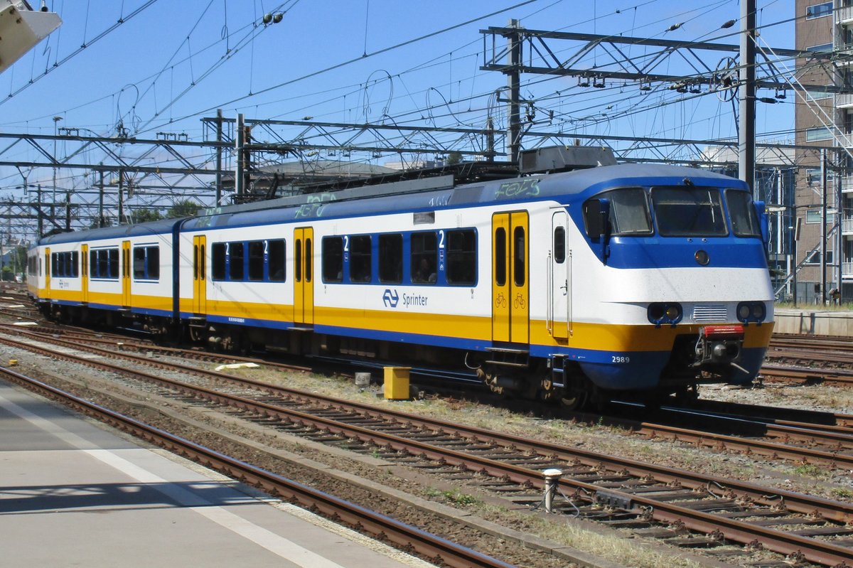 NS 2989 treft am 5 Juli in Amsterdam centraal ein.