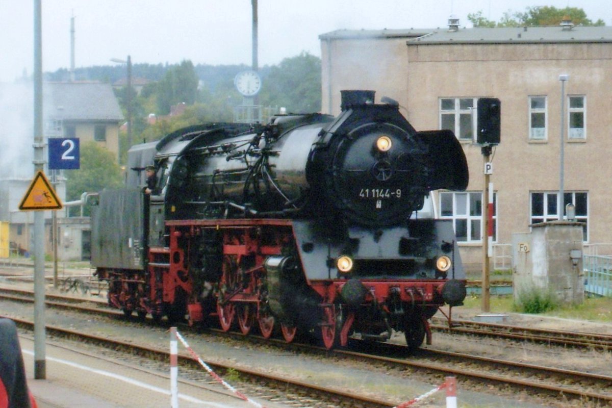 Regen und 41 1144 waren beide am 5 September 2007 in Meiningen. 