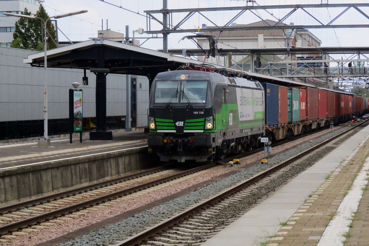 RTB 193 726 durchfahrt Dordrecht am 19 Juli 2018.