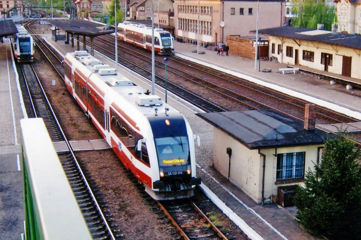 SA 132-014 steht am 30 April 2011 in Wolsztyn.