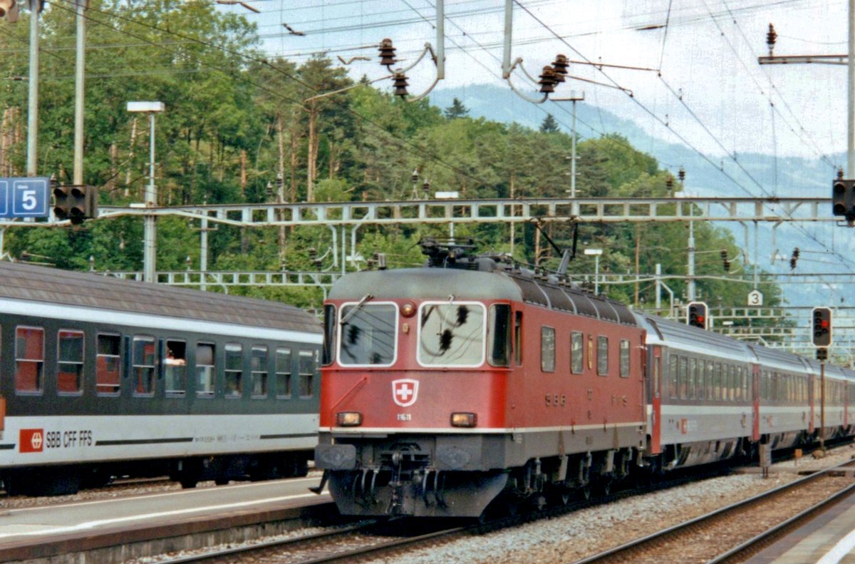 Scanbild von 11611 in Arth-Goldau am 27 Mai 2002.