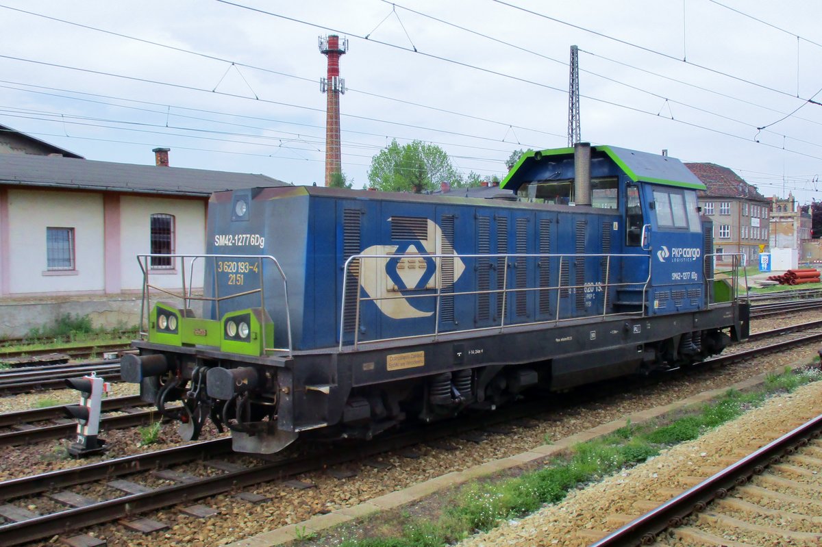 SM42-1277 lauft am 2 Mai 2018 um in Jaworzyna Slaska. 