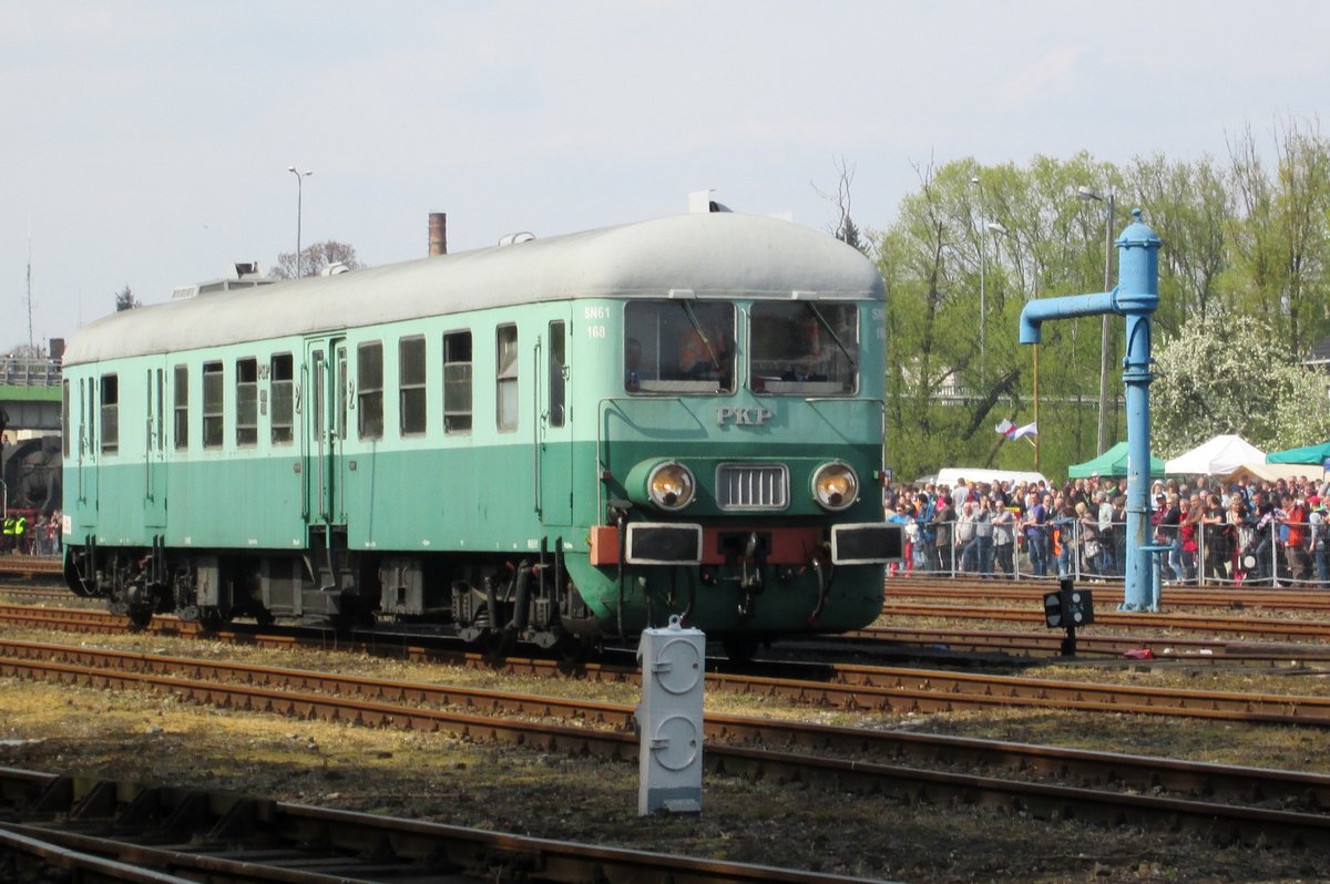 SN61-168 war am 30 April 2016 in Wolsztyn.