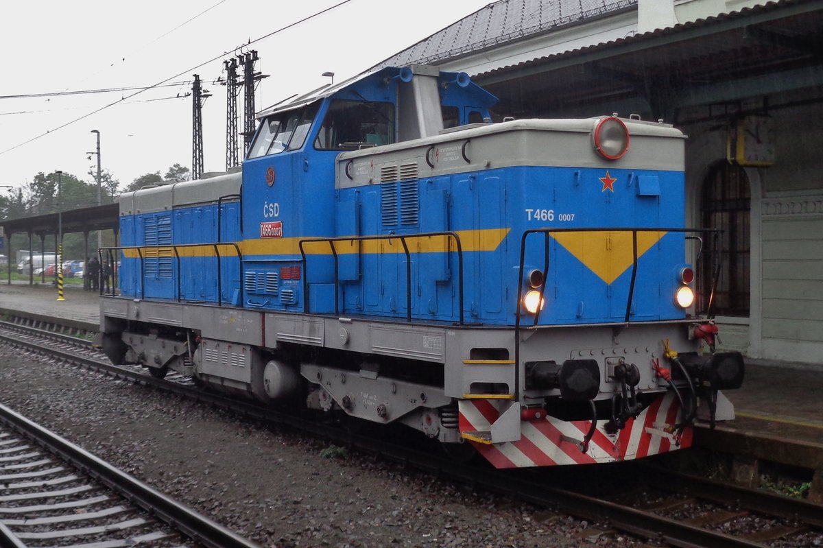 T466 0007 durchfahrt am 23 September 2017 Bohumin.
