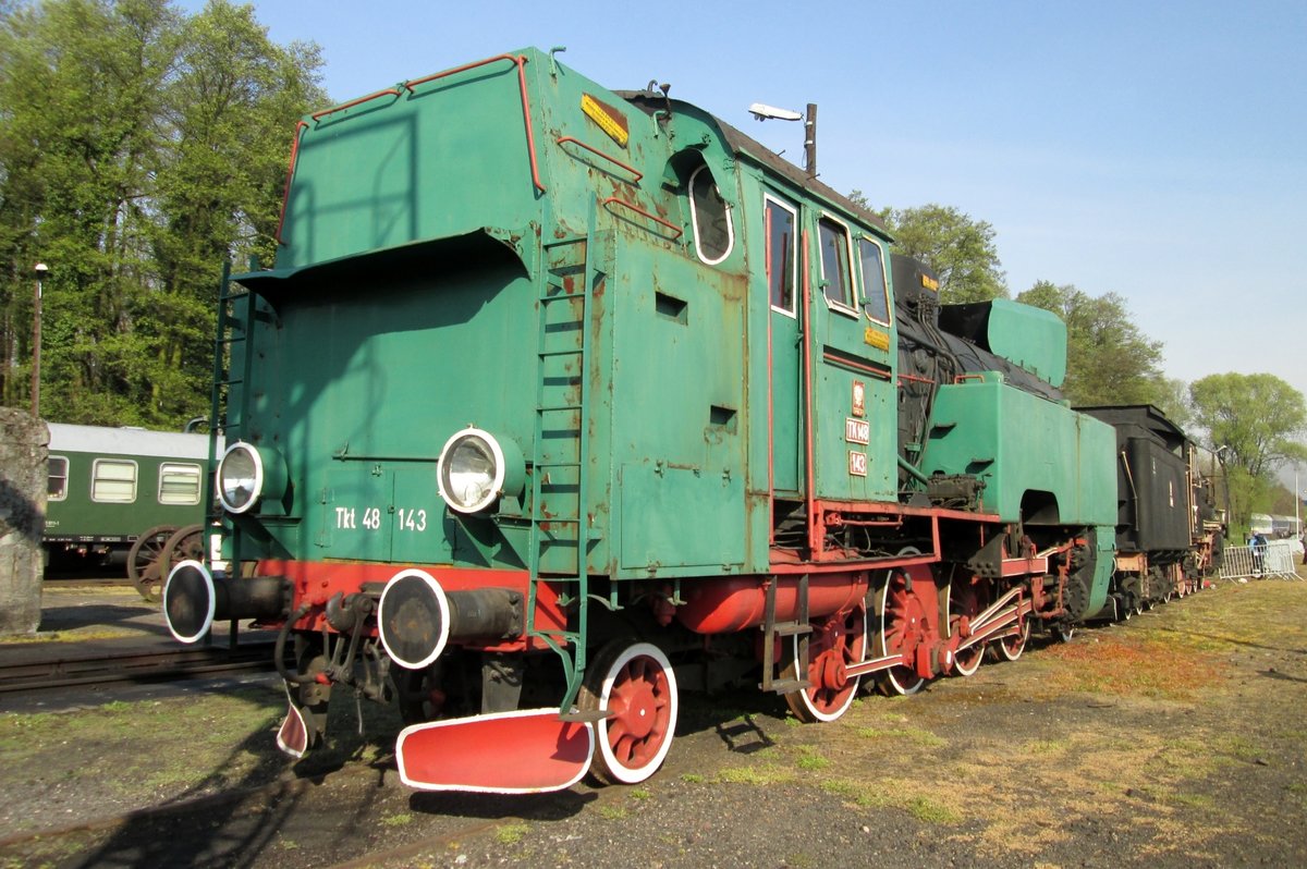 TKt 48-143 steht am 30 April 2016 in Wolsztyn.