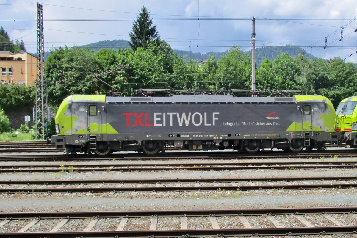 TX Log 193 554 ist am 18 Mai 2018 Leitwolf in Kufstein. 