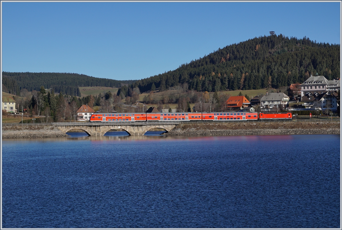 Und weiter geht die Fahrt, Richtung Freiburg. 
Schluchsee, den 29. Nov. 2016