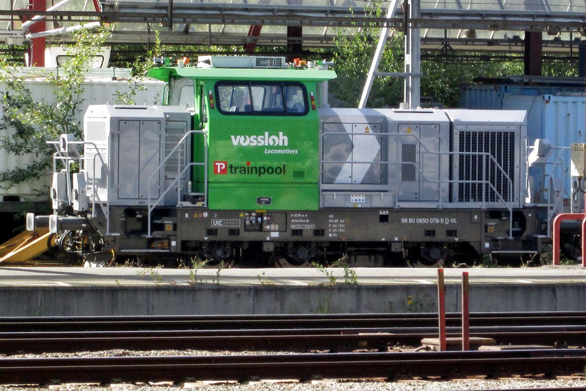 Vossloh 650 078 steht am 11 September 2015 in Stockholm Central. 
