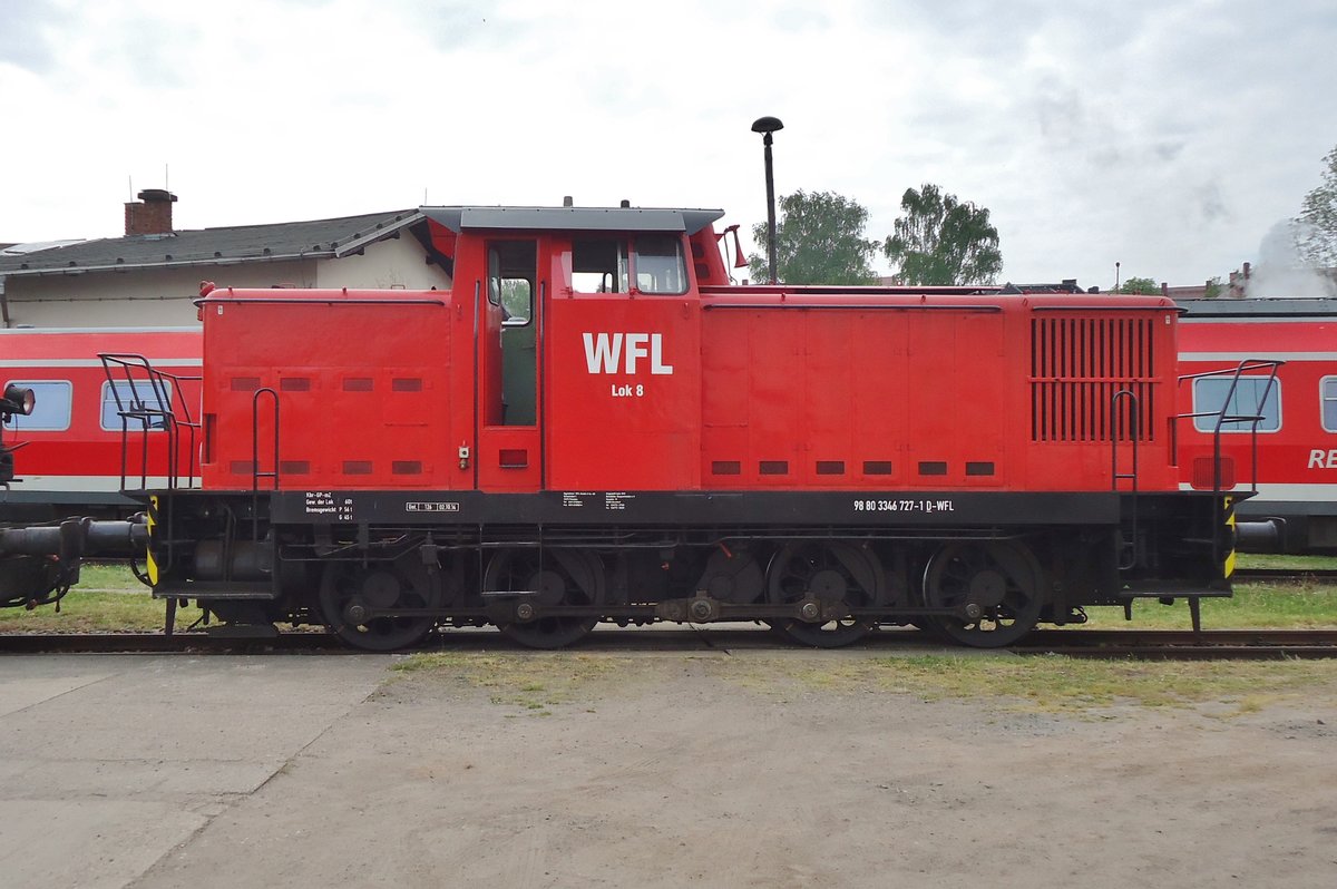 WFL-8 steht am 18 September 2015 in Bw Nossen.