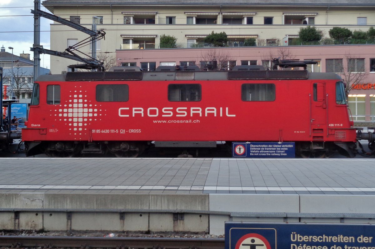 XR 436 111 steht am 22 September 2016 in Thun. 