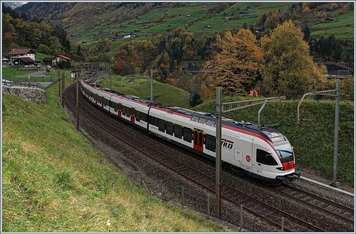 Zur Zeit ist der Regelverkehr am Gotthard für Fotografen wenig attraktiv, wird doch fast ausschlisslich geFLIRTet.
Bei Intschi, den 21. Okt. 2017