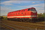Gebaut wurde 229 147-4 ursprünglich in Rumänien und wurde 1983 in die DDR geliefert wo sie in Dresden als 119 147-7 ihren Dienst aufnahm.