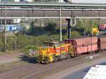 Eisenbahn und Hfen GmbH Diesellok 527 (98 80 0274 072-4 D-EHG) ThyssenKrupp Alsumerstrasse, Duisburg 22-09-2016.