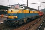 luttich-liege/702050/sncb-5523-treft-mit-ein-ir SNCB 5523 treft mit ein IR aus Luxembourg am 13 Juli 1999 in Lüttich-Guillemins ein.