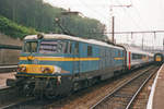 Serie 15/698286/am-abend-von-10-september-1999 Am Abend von 10 September 1999 steht SNCB 1503 mit ein IC nach Eupen in Lüttich-Guillemins.