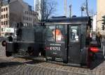 br-310-ko-ii K� II 5712 der Historische Eisenbahn Frankfurt e.V. auf der Frankfurter Hafenbahn (Mainufer) am 30.01.2011. Die Lok wurde 1942 von der BMAG gebaut.