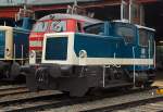 br-332-kof-iii Am 17.09.2011  im S�dwestf�lische Eisenbahnmuseum in Siegen: Die ex DB 332 090-0 bis 1999 (ex K�f 11 090, ex MWB V 249). Sie wurde 1963 bei O&K unter Fabr.-Nr. 26328 gebaut.
