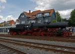 BR 52 Die 52 4867 der Historische Eisenbahn Frankfurt (HEF) am 12.06.2011 in den Bahnhof K�nigstein/Taunus, die Lok wird umsetzt um den Sonderzug Tendervoraus f�r die R�ckfahrt nach Frankfurt-H�chst anzukuppeln.