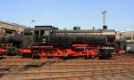 BR 82 Die 82 008 (ex 082 008-4) am 23.04.2011 im S�dwestf�lische Eisenbahnmuseum in Siegen. Die Lok wurde 1951 unter Fabriknummer 2884 bei Krupp gebaut.Sie vom 02.01.1961 bis 21.05.1966  Bw Altenkirchen (Ww) beheimatet.