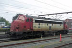 my-nohab-aa16/699769/railcare-my-1134-steht-am-grauen RailCare MY 1134 steht am grauen 24 September 2014 in Padborg.