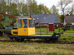 Rottenwagen Klv „BELANA“ am 01.05.2022 auf dem Museumsareal der MKO - Museumseisenbahn Küstenbahn Ostfriesland e.