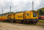 Die SPENO Schienenschleifeinheit RR 16 MS-6, Schweres Nebenfahrzeug Nr. 99 84 9127 001-8 NL- SPENO, ist am 13.06.2020 in Betzdorf (Sieg) abgestellt. Zudem ist auch der zugeh. Schutzwagen 31 85 3936 163-0 CH-WASCO, der Gattung Res, beladen mit Werkstatt- und Aufenthaltscontainern, abgestellt.

Die Schienenschleifeinheit RR 16 MS-6 wurde 2010 von MATISA Matériel Industriel S.A. (Crissier, Schweiz) gemeinsam mit der SPENO  
unter der Fabriknummer 56026 gebaut und an die Speno International S.A. (Meyrin, Schweiz) geliefert. Die Maschine hat jedoch neue Drehgestelle der ELH (Eisenbahn Laufwerke Halle) aus dem Jahr 2018 bekommen (ELH Fabriknummer 47159 und 47160).

Die Maschine ist für Schienenschleifarbeiten an Strecken und Weichen geeignet, die Bearbeitung ist in beide Fahrtrichtungen möglich. Im Netz ist leider wenige Daten der RR 16 MS vorhanden, so bin ich bei den Technischen Daten auf den selbst gesehenen Anschriften an der Maschine angewiesen.

TECHNISCHE DATEN:
Spurweite: 1.435 mm (Normalspur)
Achsformel: B'B'
Länge über Puffer: 21.920 mm
Drehzapfenabstand: 14.700 mm
Achsabstand im Drehgestell: 1.800 mm
Laufraddurchmesser: 920 mm (neu)
Eigengewicht: 86.700 kg
Dienstgewicht: 88.900 kg
Motorleistung: 708 kW
Höchstgeschwindigkeit: 100 km/h (Eigen und geschleppt)
Bremse: 2x KE-GPmZ
Bremsgewichte (je Drehgestell): P=34t G=24 t
kleinster bef. Gleisbogen: 80 m
Zul. Anhängelast: 120 t
Zur Mitfahrt zugel. Personenzahl: 6
Kraftstoffvorrat: 2.800 l (Diesel)
Zugelassen für Streckenklasse D2 und höher