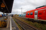 Aus betriebsbedingten Gründen mussten wir am 24.11.2022 in Schwandorf in einen anderen alex-Zug von Prag nach Reggensburg (weiter als RE 25 geführt) umsteigen.