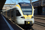 EUROBAHN: Regiobahn mit ET 5.21 von Stadler Rail auf den nchsten Einsatz wartend in Kassel-Wilhelmshhe am 7.