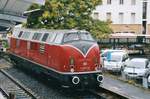 V 200 116 steht am 29 September 2005 in Neustadt (W).
