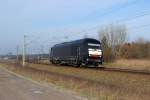 01.03.2014 - Auch ER 20-005 von MRCE kam heute nach Stendal, um das Alstomwerk zu besuchen.