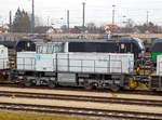   Die 276 013-6 (98 80 276 013-6 D-RCM) der RCM Rail Care and Management GmbH (München) abgestellt am 29.12.2016 beim Hauptbahnhof Ingolstadt.