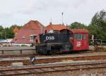 DSB: DSB-Rangierlok Kö ll 263 auf dem Bahnhof Nykobing F.
